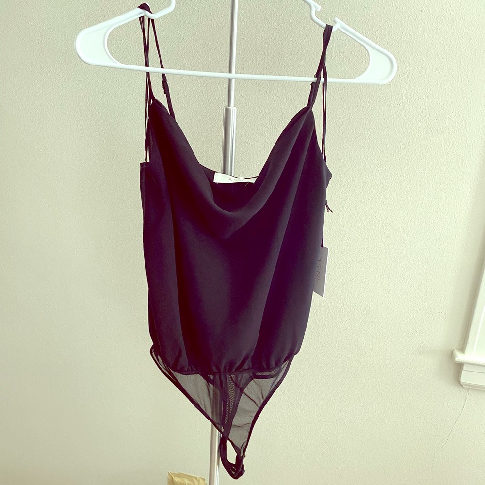 ASTR Women’s Bodysuit Tank (sz S) - NWT